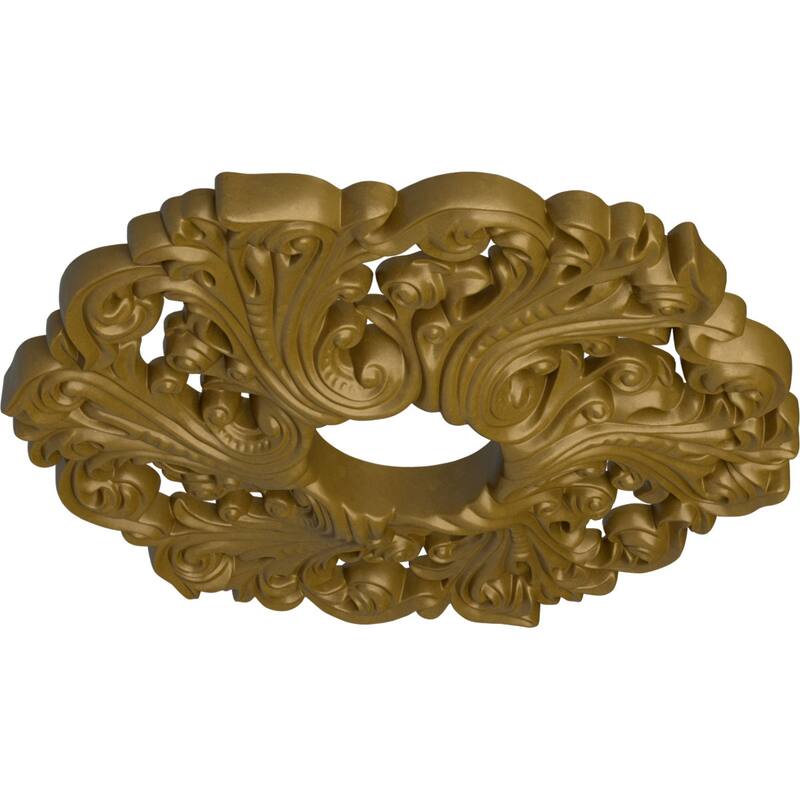 19 5/8"OD x 4 3/4"ID x 1 3/4"P Orrington Ceiling Medallion