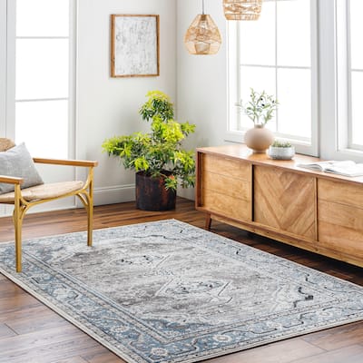 Livabliss Marvel Persian Medallion Area Rug