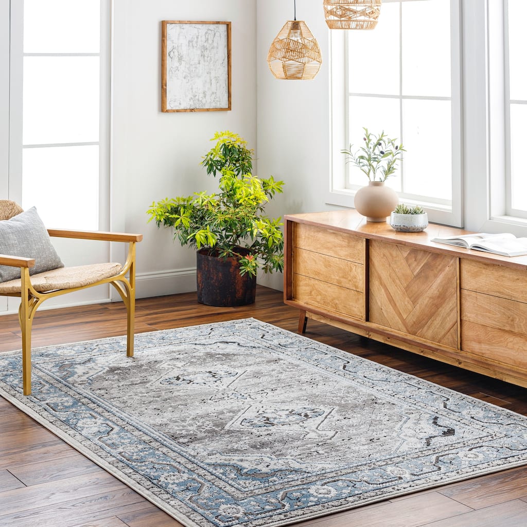Livabliss Marvel Persian Medallion Area Rug