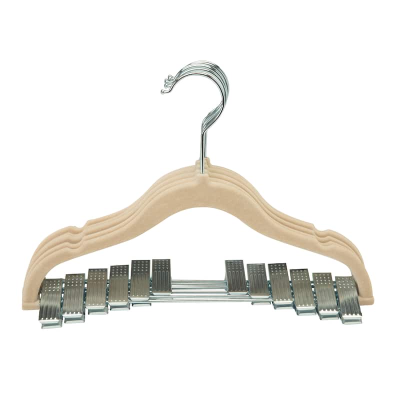 Simplify 24 Pack Children's Velvet Hangers