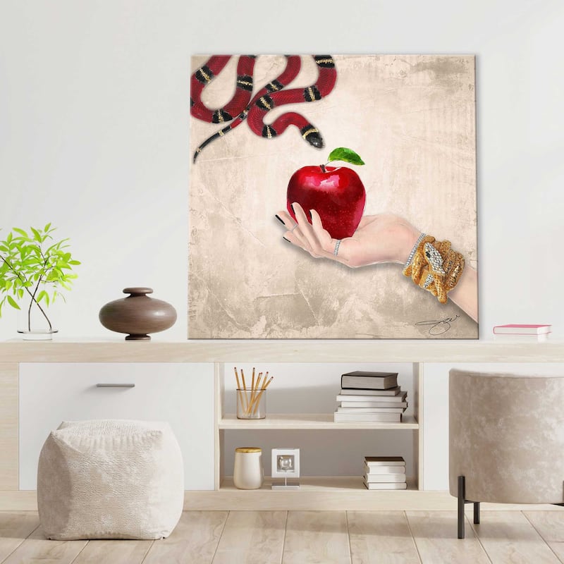 "Eve's Apple" by Jodi Print on Canvas