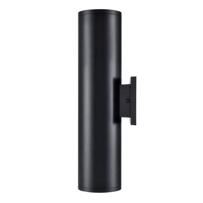 Vegas Outdoor Wall Sconce Powder Coated Black - Powder Coated Black