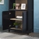 preview thumbnail 31 of 40, Middlebrook Designs 3 Shelf Open Arched Bookcase Cabinet