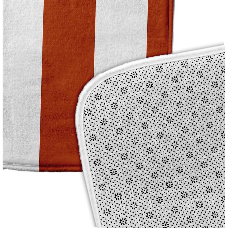 Rugby Stripe Bath Mat