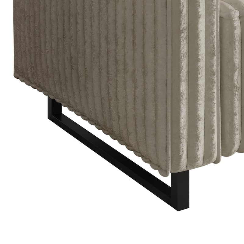 CraftPorch Mid Century Modern Upholstered Sofa