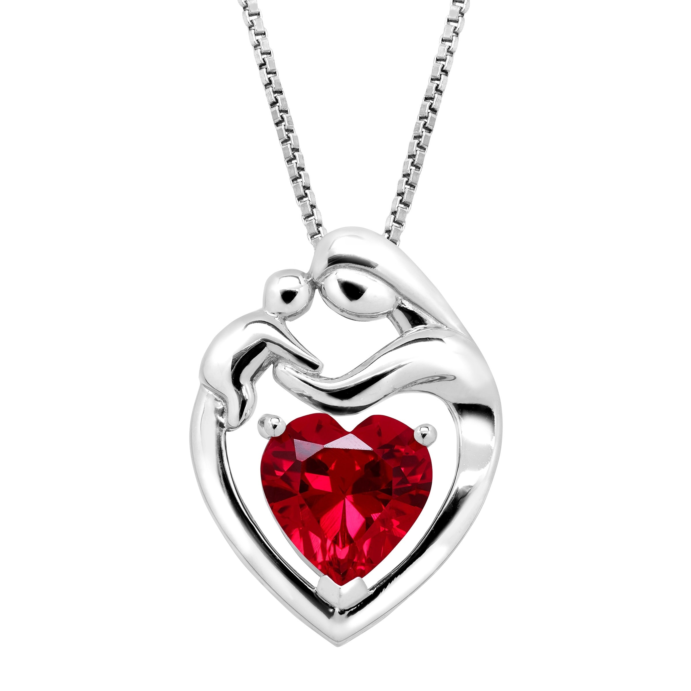 mother 2 child necklace