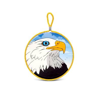 CoTa Global - Brown Eagle Ceramic Pot Holder - 7 Inches