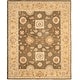 preview thumbnail 90 of 141, SAFAVIEH Handmade Anatolia Madeline Traditional Hand-spun Wool Rug 8'  x  10' - Brown/Taupe - Runner