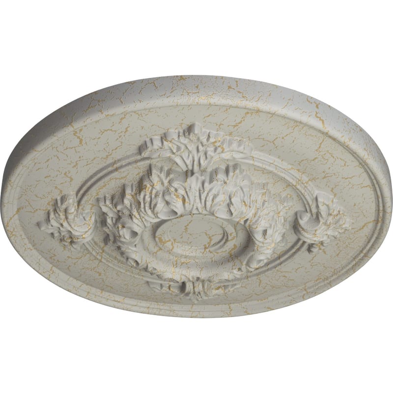 13 3/4"OD x 1"P Monique Ceiling Medallion