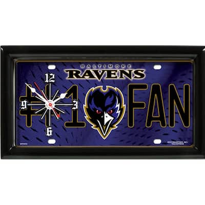Baltimore Ravens Clock