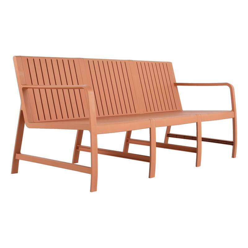 Malwee Indoor/Outdoor Furniture Chair Set with Table, All-Weather UV Resistant PP Material, for Garden, Balcony & Living Room