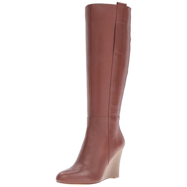 Nine West Womens orsella Leather Closed Toe Mid-Calf Fashion Boots