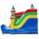 preview thumbnail 4 of 5, Commercial Castle Inflatable Bounce House with Slide