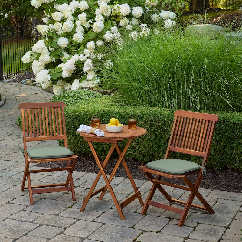 ARDEN earthFIBER Indoor/Outdoor Foam Seat Pad, Set of 2 - 17 x 16