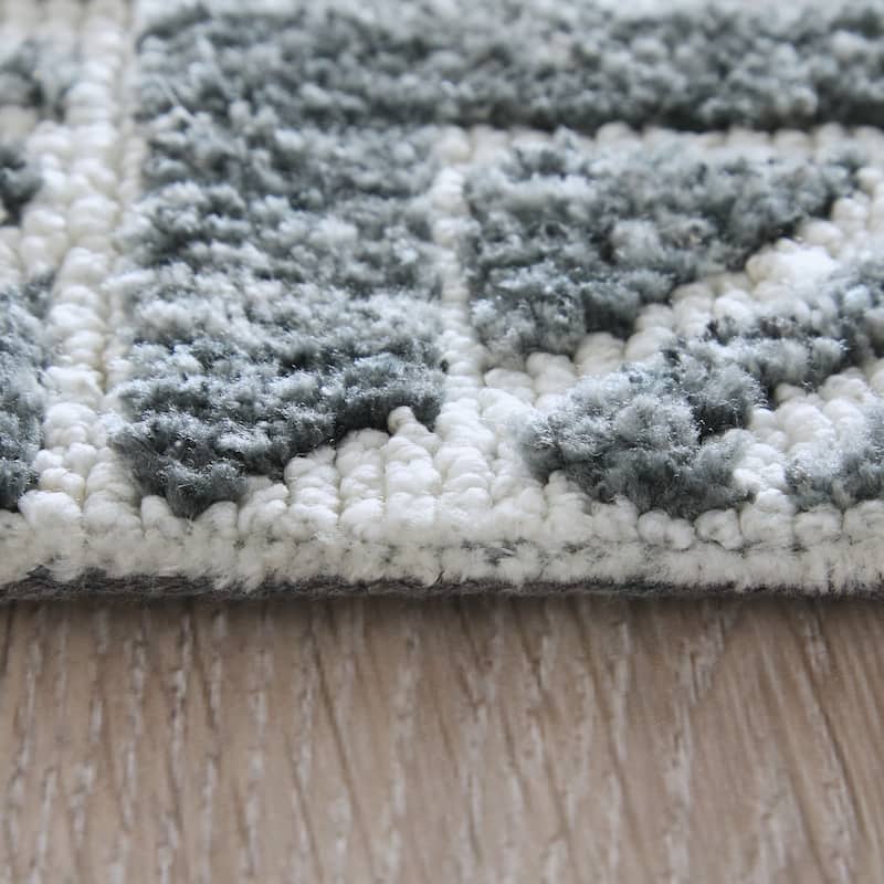 Grand Bazaar Oliena Machine Made Southwestern Modern Area Rug