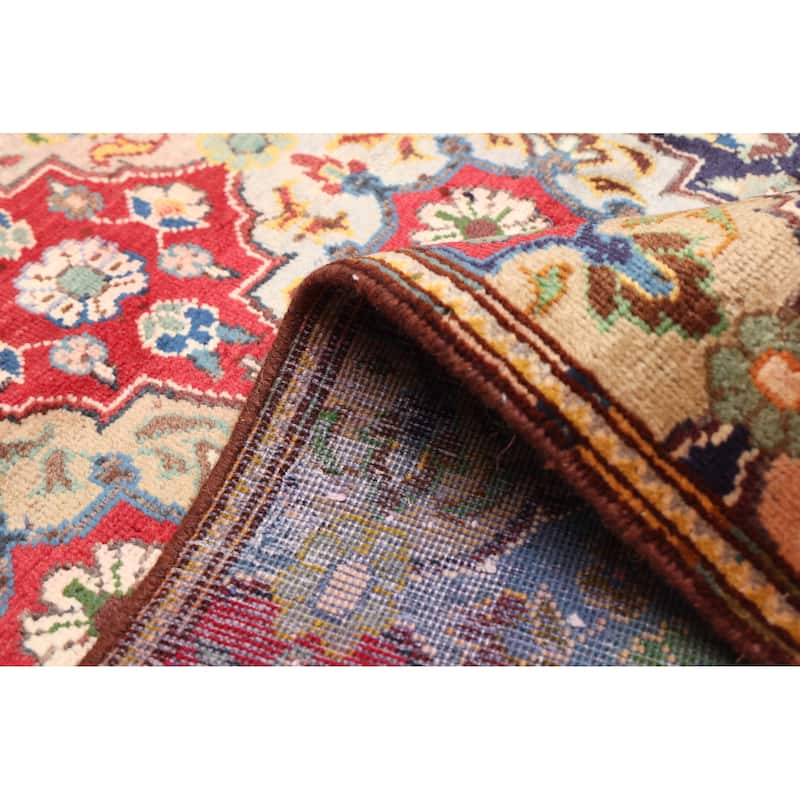 ECARPETGALLERY Hand-knotted Andelz Multi Color Wool Rug - 4'4 x 6'8