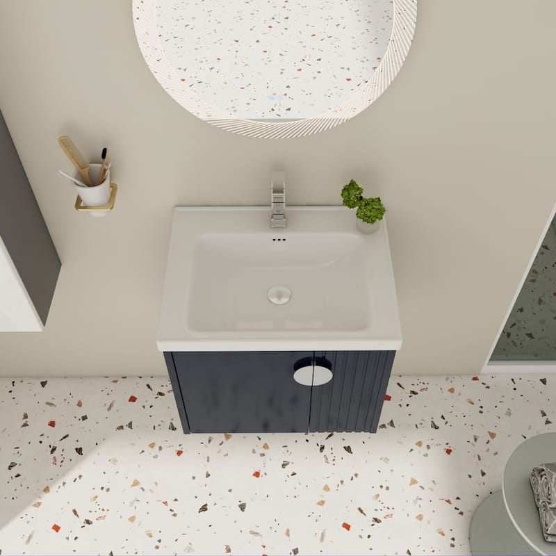 24 Inch Bathroom Vanity with Sink