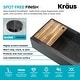 preview thumbnail 49 of 52, KRAUS Kore Stainless Steel Farmhouse Kitchen Sink with Accessories