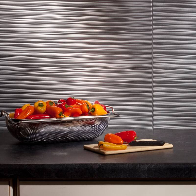 FASÄDE Ripple Decorative Vinyl Backsplash Panel