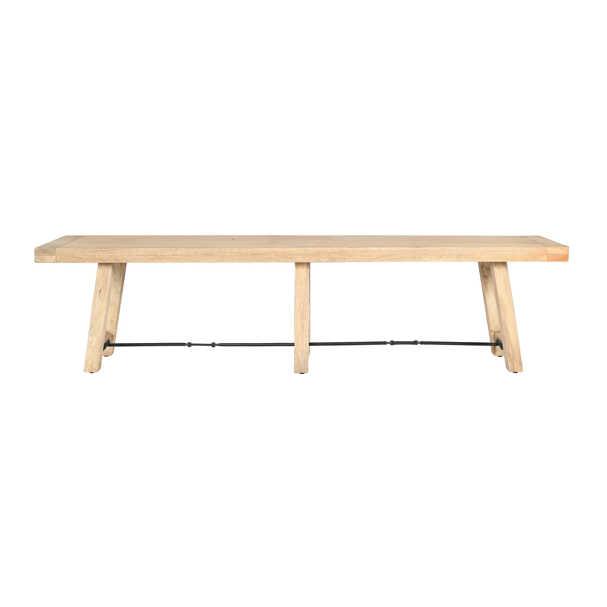 Farmhouse Elegant bench seat Heirloom finish - 72" X 16" X 18"