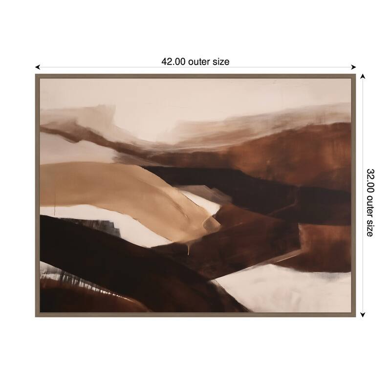 Kate and Laurel Pathway I by Amy Lighthall Framed Canvas Wall Art Print