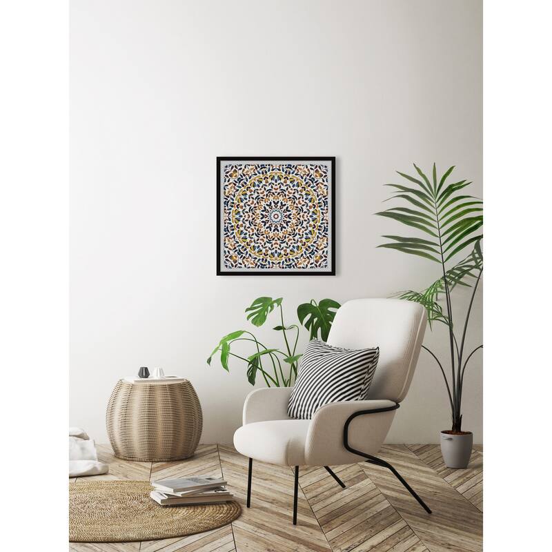 Pattern of Life Framed Print