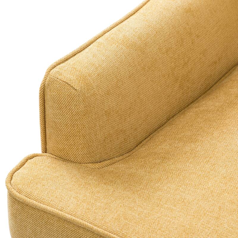 Alpheus Accent Armchair with Tufted Back Set of 2 by HULALA HOME