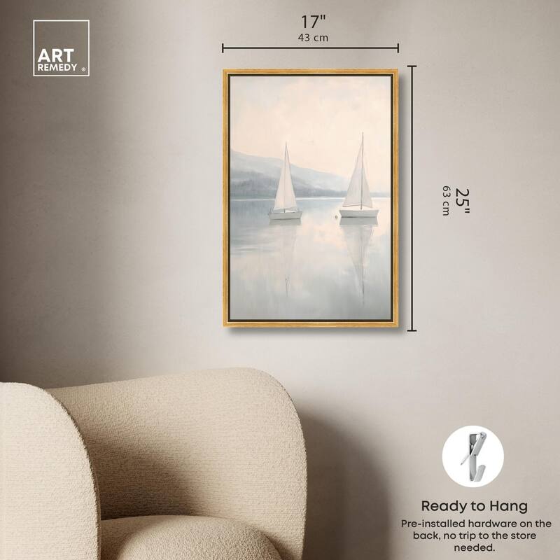 Dreaming of Sails II Canvas by Art Remedy