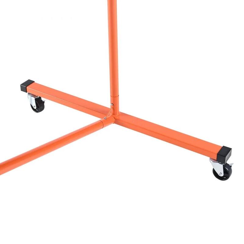 22 Feet Rectangular Portable Pickleball PE Net with Metal Frame and Carry Bag
