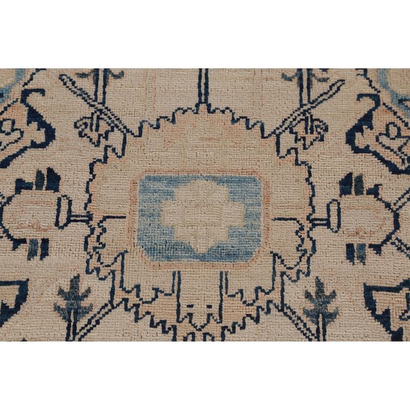 Vegetable Dye Ziegler Oriental Runner Rug Handmade Wool Carpet - 3'2"x 13'3"
