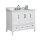 preview thumbnail 31 of 68, Avanity Everette Bath Vanity with Carrara White Natural Marble Top