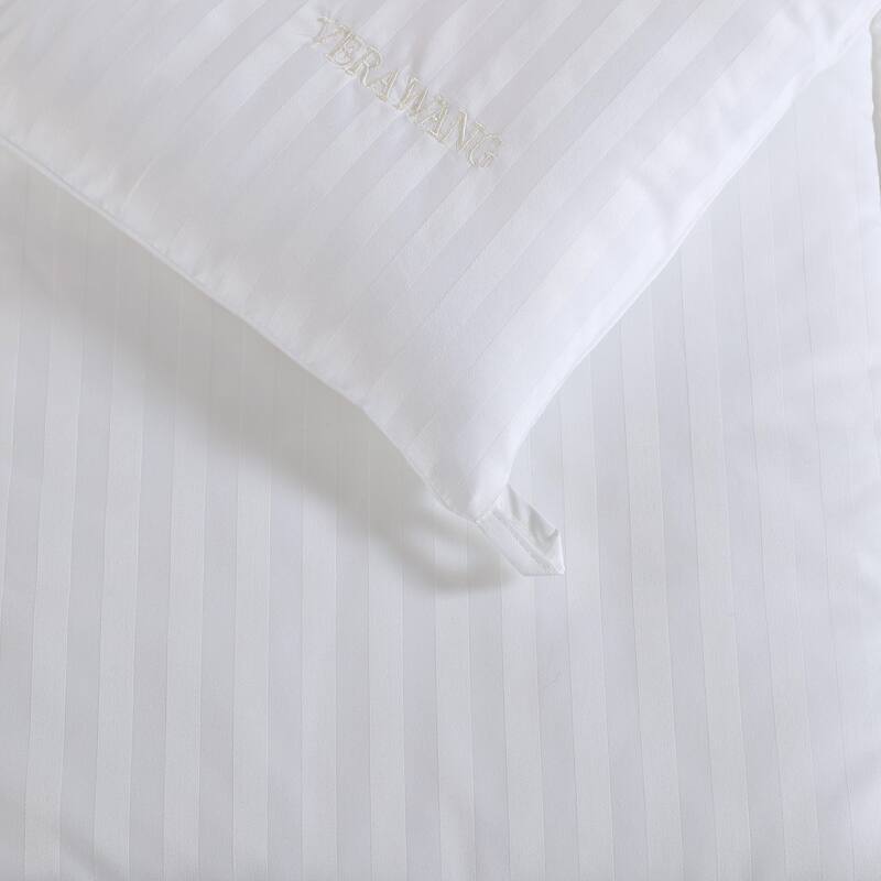 Vera Wang Signature White Cotton Utility Comforter