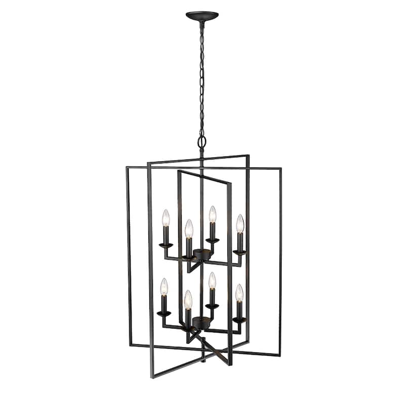 Millennium Lighting Nellis 8 Light Pendant Fixture in Multiple Finishes