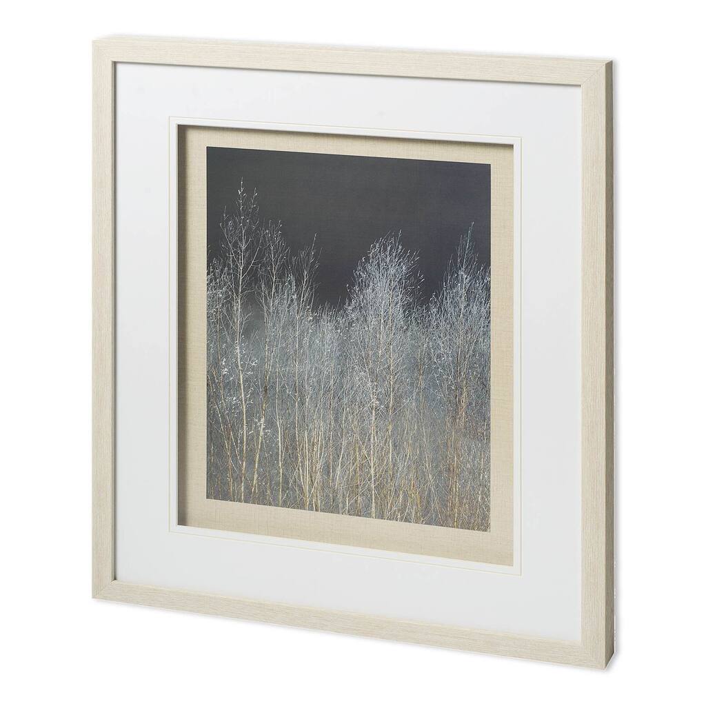 Silver Forest I Framed Art Print
