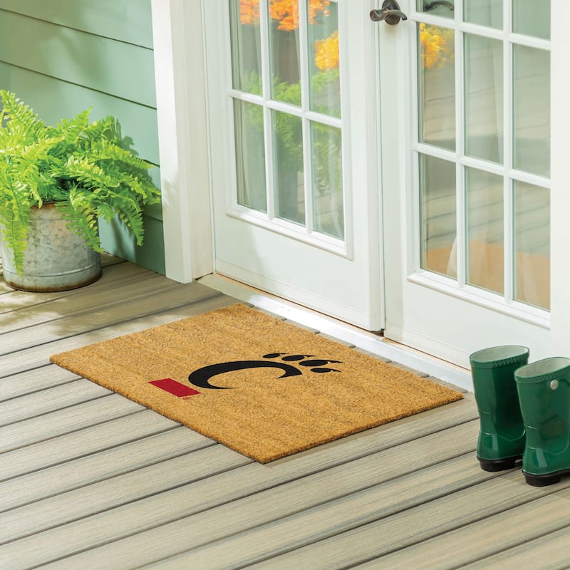 University of Cincinnati Full Color Indoor/Outdoor Coir Mat - 36" x 24"
