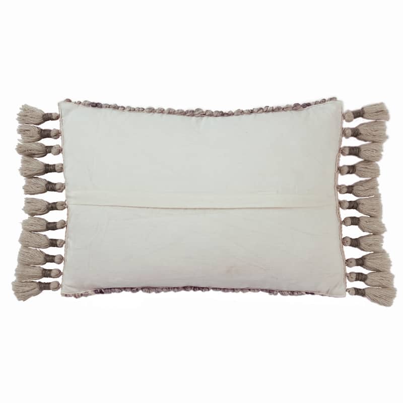 Amaya Solid Lumbar Pillow