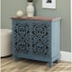2-door Intricate Traditional Antique Storage Cabinet