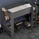 preview thumbnail 2 of 22, Gaming Loft Bed, Wood Loft Bed Frame with Built-in Desk, Multi-Storage Shelves, LED, Charging Station, Cabinets