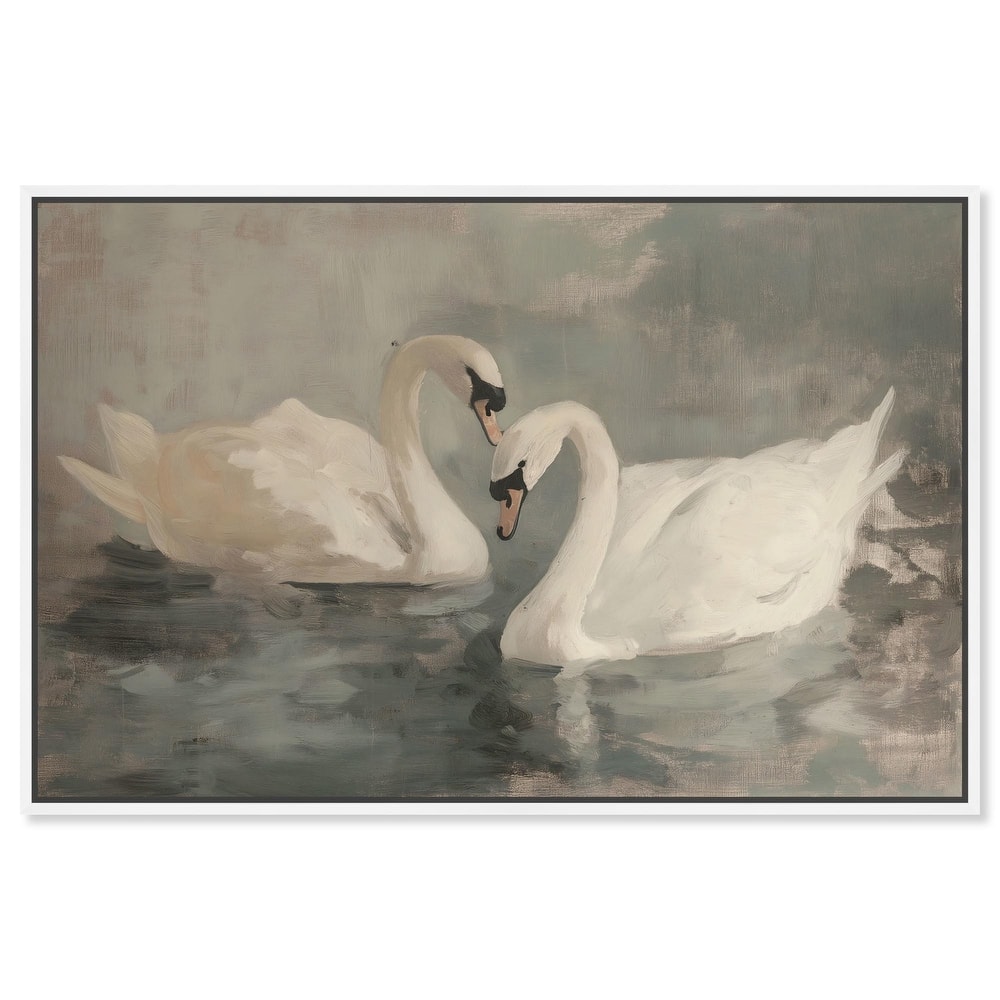 Ivory Idyllic Canvas by Art Remedy