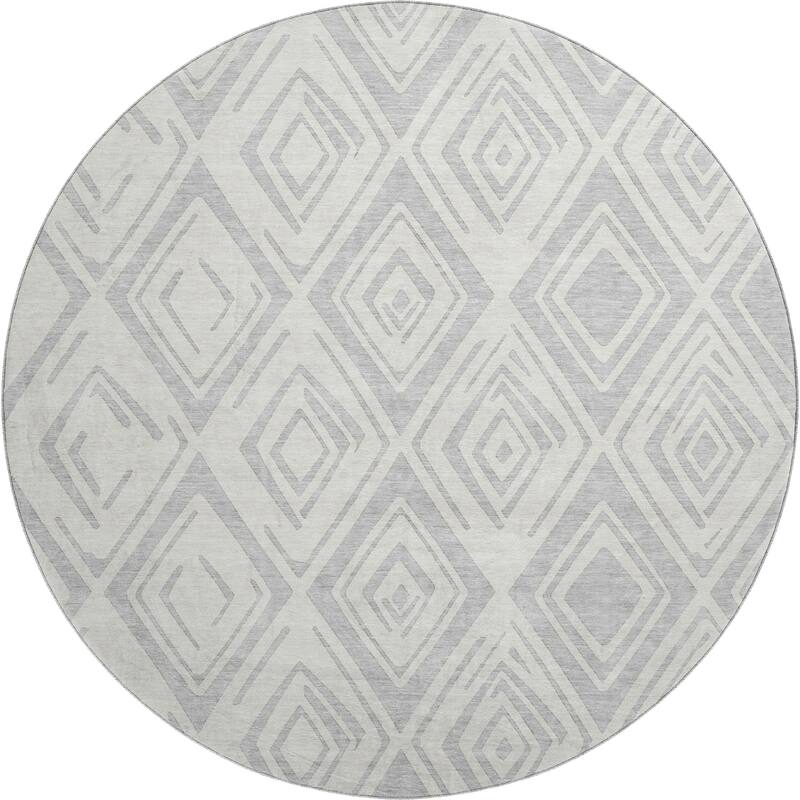 Premium Washable Super Soft Modern Diamond Mayfield Rug
