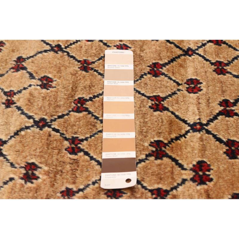 ECARPETGALLERY Hand-knotted Andelz Brown Wool Rug - 5'4 x 9'0