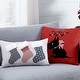 preview thumbnail 2 of 1, Cozy Cottage Holiday Collection 3-Piece Throw Pillows