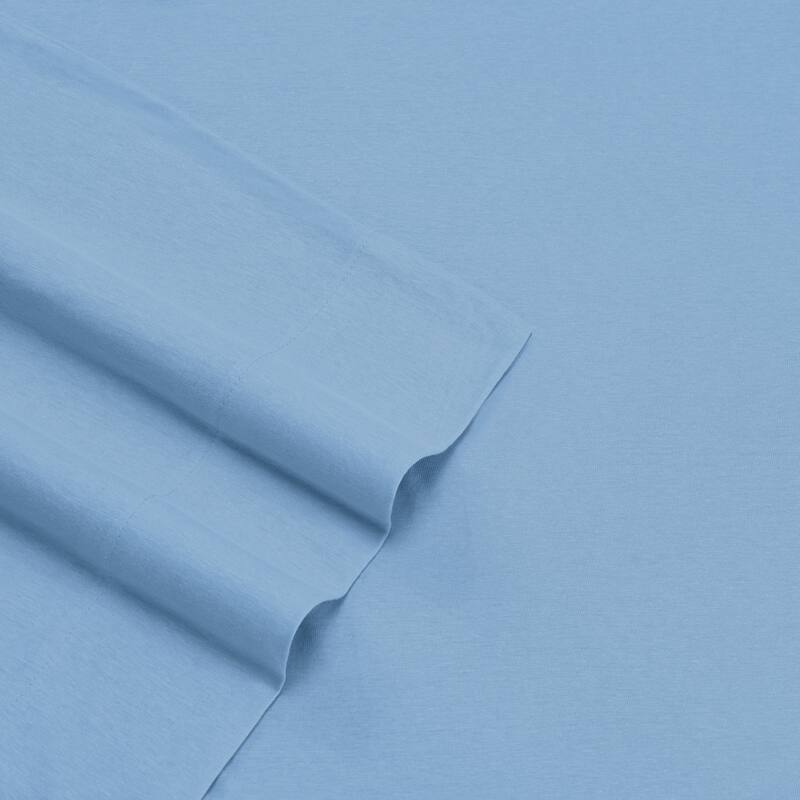 Eddie Bauer Jersey Knit Solid Sheet Set