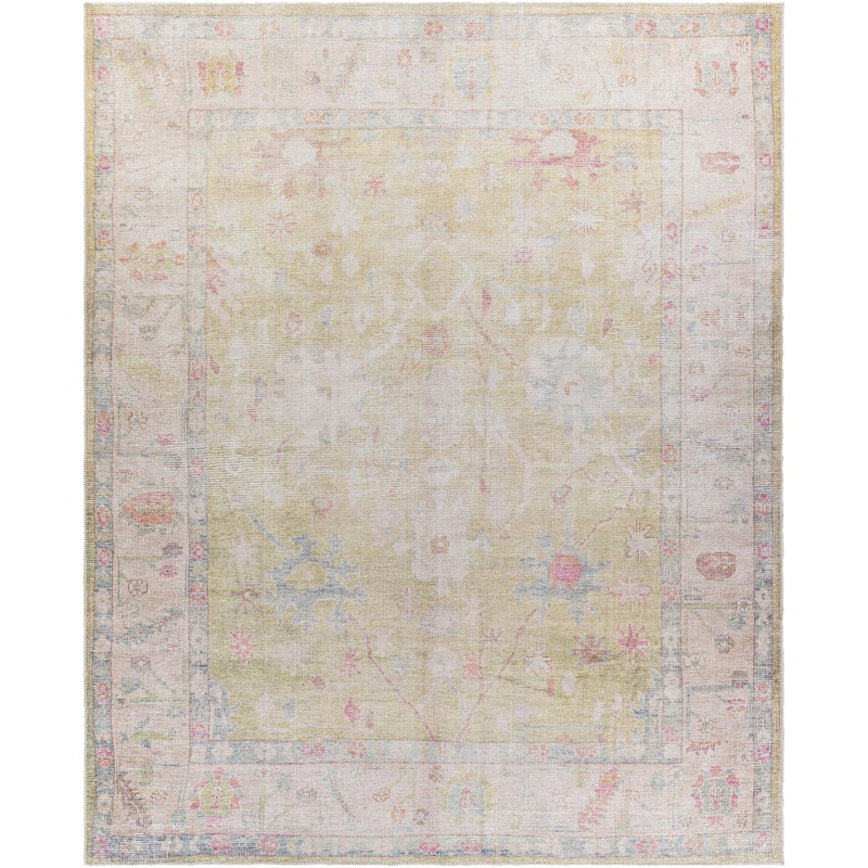 Livabliss Kemer Traditional Floral & Botanical Washable Area Rug
