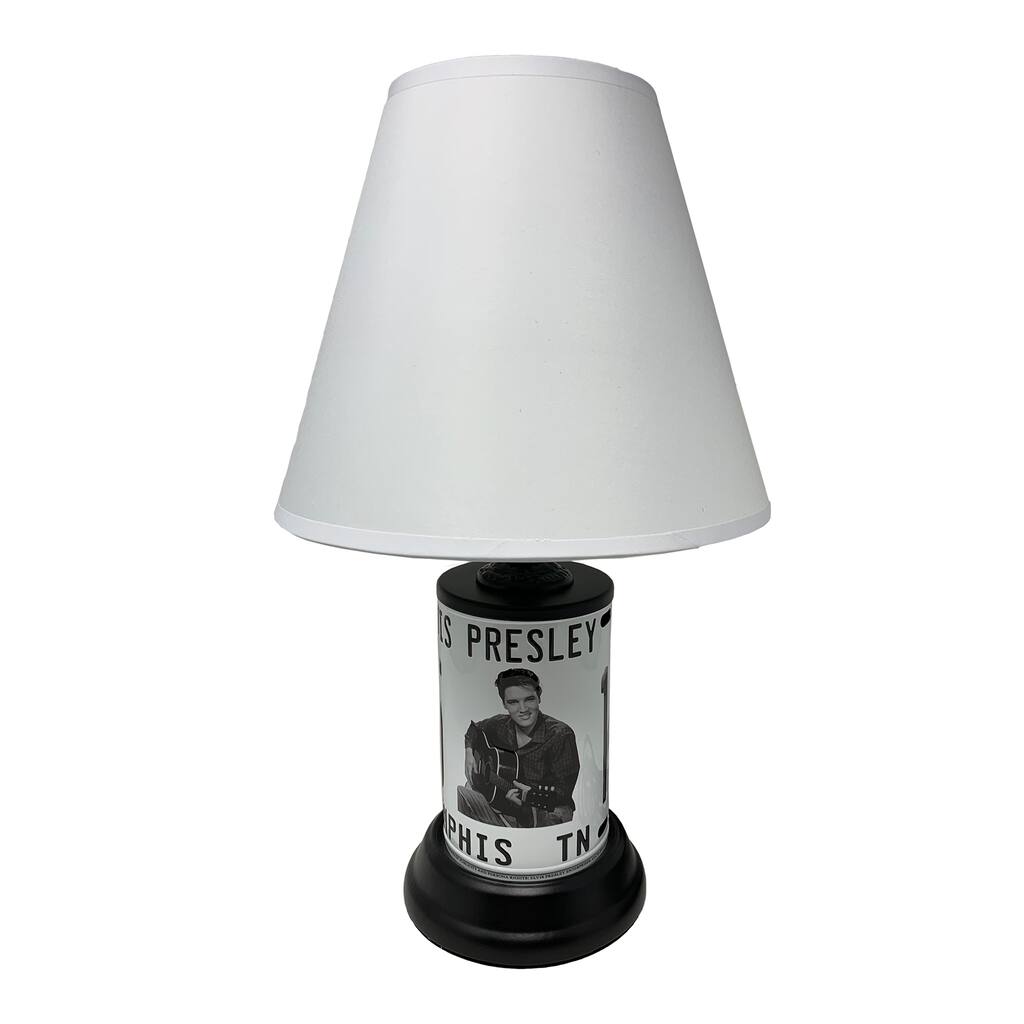 Elvis Presley 18-inch Desk/Table Lamp with Shade - Memphis - 18x10x10