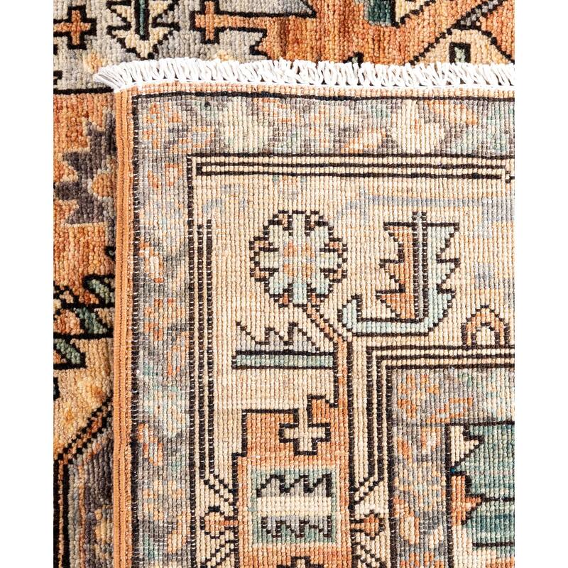 Serapi One-of-a-Kind Hand-Knotted Area Rug - Orange - 4' 2" x 5' 10"