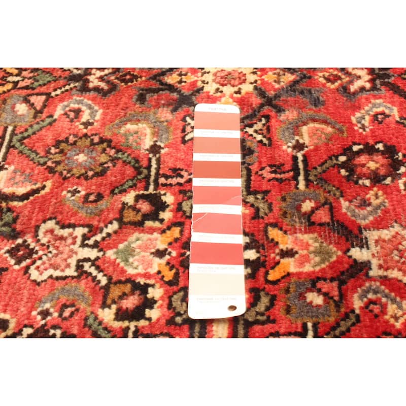 ECARPETGALLERY Hand-knotted Andelz Red Wool Rug - 3'7 x 9'9