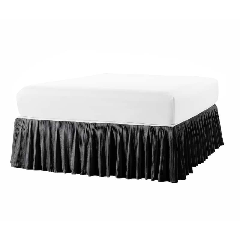 Serenta 18 Inch Drop Diamond Square Matching Bed Skirt