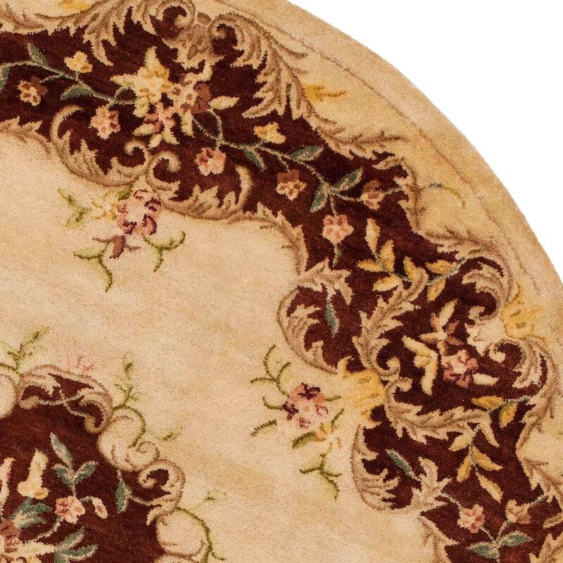 SAFAVIEH Handmade Bergama Achsah Oriental Hand-spun Wool Rug