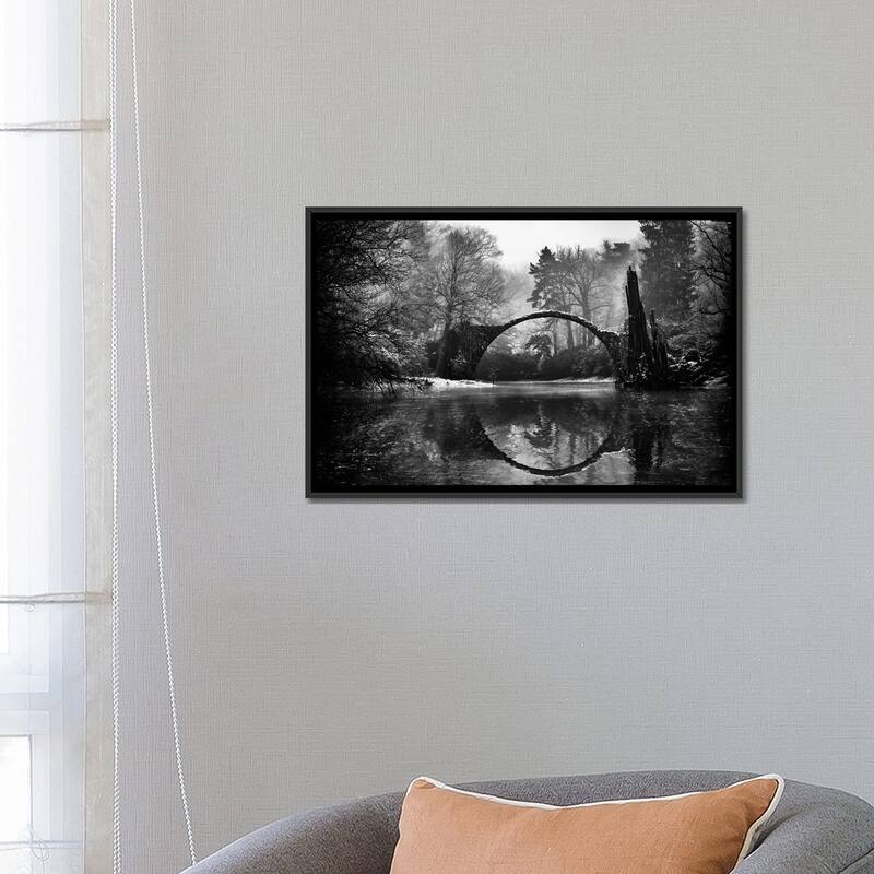 iCanvas "Devil's Bridge II" by Mike Kreiten Framed Canvas Print